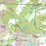 United States Geological Survey Brazil West, IN (1960, 24000-Scale) digital map