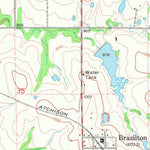 United States Geological Survey Brazilton, KS (1973, 24000-Scale) digital map