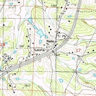 United States Geological Survey Brazito, MO (1987, 24000-Scale) digital map