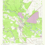 United States Geological Survey Brazoria, TX (1952, 24000-Scale) digital map