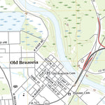 United States Geological Survey Brazoria, TX (2022, 24000-Scale) digital map