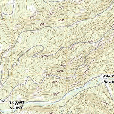 United States Geological Survey Brazos, NM (2020, 24000-Scale) digital map