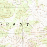 United States Geological Survey Brazos Peak, NM (1983, 24000-Scale) digital map