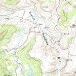 United States Geological Survey Brazos Peak, NM-CO (1955, 62500-Scale) digital map