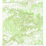 United States Geological Survey Brazos West, TX (1984, 24000-Scale) digital map