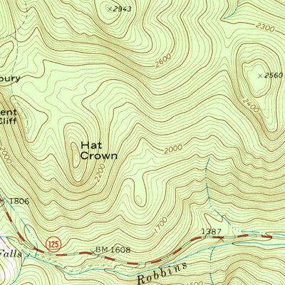 United States Geological Survey Bread Loaf, VT (1970, 24000-Scale) digital map