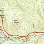 United States Geological Survey Bread Loaf, VT (1997, 24000-Scale) digital map