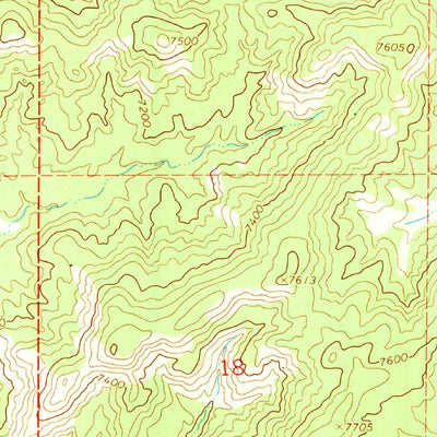 United States Geological Survey Bread Springs, NM (1963, 24000-Scale) digital map