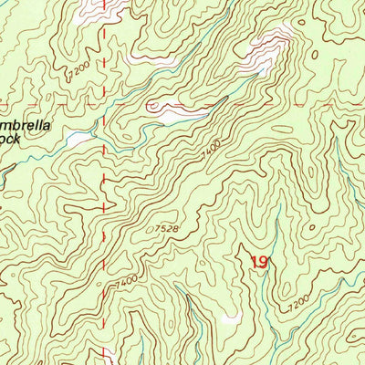 United States Geological Survey Bread Springs, NM (1995, 24000-Scale) digital map
