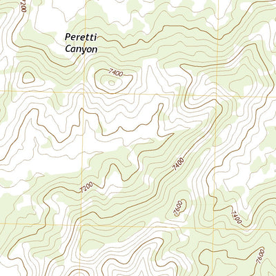 United States Geological Survey Bread Springs, NM (2020, 24000-Scale) digital map