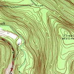 United States Geological Survey Breakabeen, NY (1943, 24000-Scale) digital map