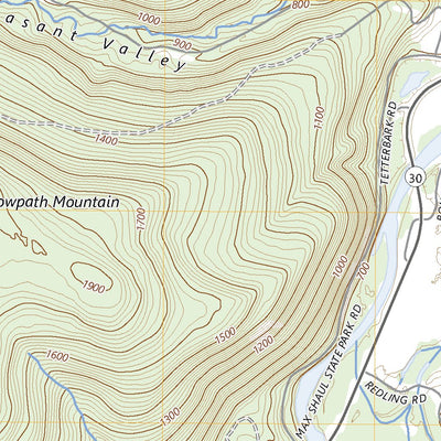 United States Geological Survey Breakabeen, NY (2023, 24000-Scale) digital map