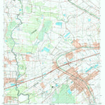 United States Geological Survey Breaux Bridge, LA (1998, 24000-Scale) digital map