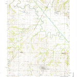 United States Geological Survey Breckenridge, MO (1984, 24000-Scale) digital map