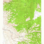 United States Geological Survey Breckenridge Mountain, CA (1943, 62500-Scale) digital map