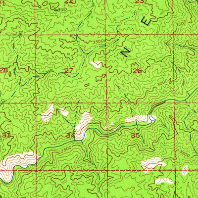 United States Geological Survey Breckenridge Mountain, CA (1943, 62500-Scale) digital map
