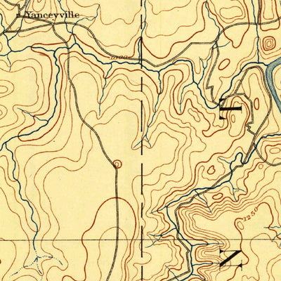 United States Geological Survey Breckenridge, TX (1890, 125000-Scale) digital map