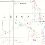 United States Geological Survey Breckinridge, OK (1982, 24000-Scale) digital map