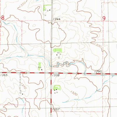 United States Geological Survey Breda, IA (1980, 24000-Scale) digital map