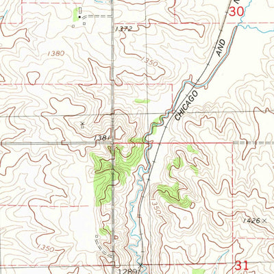 United States Geological Survey Breda, IA (1980, 24000-Scale) digital map