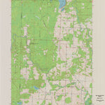 United States Geological Survey Breed, WI (1973, 24000-Scale) digital map
