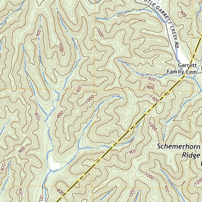 United States Geological Survey Breeding, KY (2022, 24000-Scale) digital map