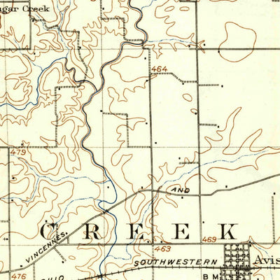 United States Geological Survey Breese, IL (1907, 62500-Scale) digital map