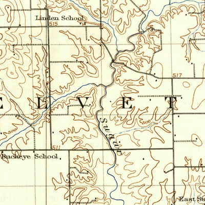 United States Geological Survey Breese, IL (1907, 62500-Scale) digital map