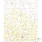 United States Geological Survey Breeze Mountain, CO (1971, 24000-Scale) digital map