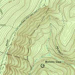 United States Geological Survey Breezewood, PA (1967, 24000-Scale) digital map