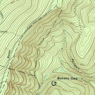 United States Geological Survey Breezewood, PA (1967, 24000-Scale) digital map