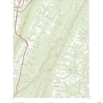 United States Geological Survey Breezewood, PA (2023, 24000-Scale) digital map