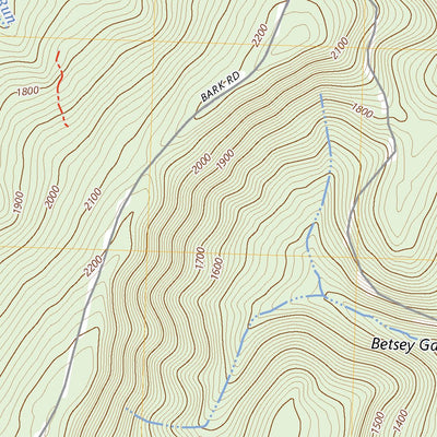 United States Geological Survey Breezewood, PA (2023, 24000-Scale) digital map