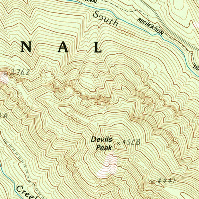 United States Geological Survey Breitenbush Hot Springs, OR (1988, 24000-Scale) digital map