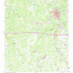 United States Geological Survey Bremen, GA (1973, 24000-Scale) digital map