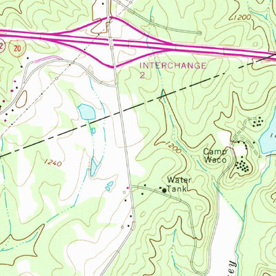 United States Geological Survey Bremen, GA (1973, 24000-Scale) digital map