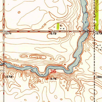 United States Geological Survey Bremen, ND (1949, 24000-Scale) digital map