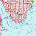 United States Geological Survey Bremerton East, WA (1953, 24000-Scale) digital map
