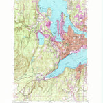 United States Geological Survey Bremerton West, WA (1953, 24000-Scale) digital map