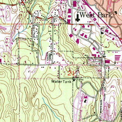 United States Geological Survey Bremerton West, WA (1953, 24000-Scale) digital map