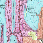 United States Geological Survey Bremerton West, WA (1953, 24000-Scale) digital map