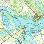 United States Geological Survey Brenham, TX (1993, 100000-Scale) digital map