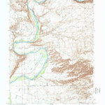 United States Geological Survey Brennan Basin, UT (1964, 24000-Scale) digital map