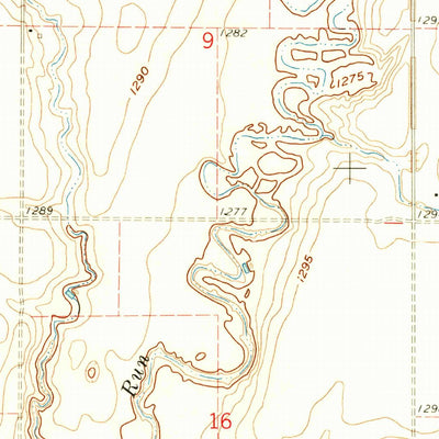 United States Geological Survey Brentford SE, SD (1960, 24000-Scale) digital map