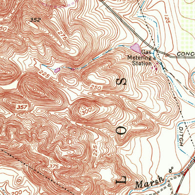 United States Geological Survey Brentwood, CA (1954, 24000-Scale) digital map