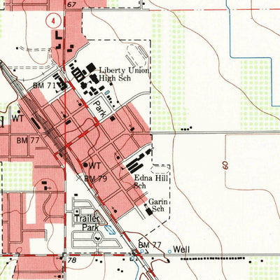 United States Geological Survey Brentwood, CA (1978, 24000-Scale) digital map