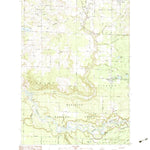 United States Geological Survey Brethren, MI (1982, 25000-Scale) digital map