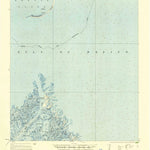 United States Geological Survey Breton Island, LA (1953, 62500-Scale) digital map