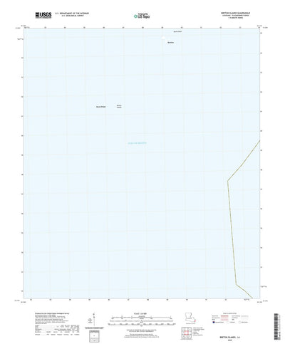 United States Geological Survey Breton Islands, LA (2020, 24000-Scale) digital map