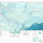 United States Geological Survey Breton Sound, LA (1957, 250000-Scale) digital map